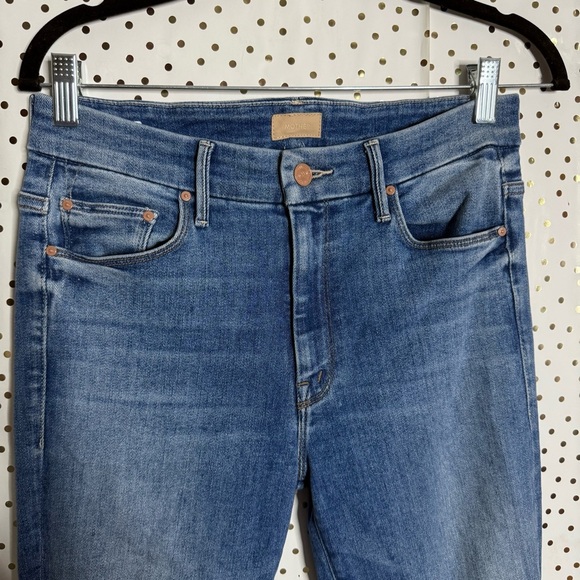 Mother High Waisted Looker Ankle Fray - Picture 3 of 9